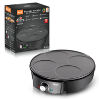 Poêle à crêpes RAF en promotion, appareil électrique pour crêpes et pancakes pour le petit-déjeuner