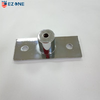 Aksesori pintu kaca Modern Panel baja tahan karat sisi kaca antigores pintu ayun aluminium atas tambalan pas harga pabrik