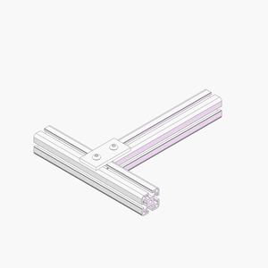 Profilo in Alluminio 6040 30*30 con 2 Fori, Striscia di Giunzione, Estrusione di Alluminio 20 30 40 45, Produttore Cinese - Product Image 5