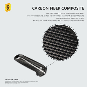 F20 F21F22 F23คาร์บอนไฟเบอร์อุปกรณ์ตกแต่งรถยนต์อะไหล่เบรกมือสำหรับ BMW - Product Image 5