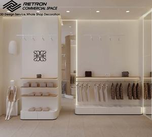 Nuevo diseño de exhibición de ropa Diseño de exhibición de estante de exhibición de ropa ajustable - Product Image 6