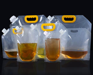 Bolsa con Boquilla Vertical, Bolsa de Plástico con Boquilla para Envasado, Grado Alimenticio, Reciclable, de 30 ml a 10 L - Product Image 1