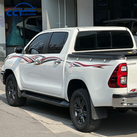 Autocollants personnalisés pour carrosserie de voiture Toyota Hilux 2016-2020, bande de couleur, accessoires décoratifs pour voiture