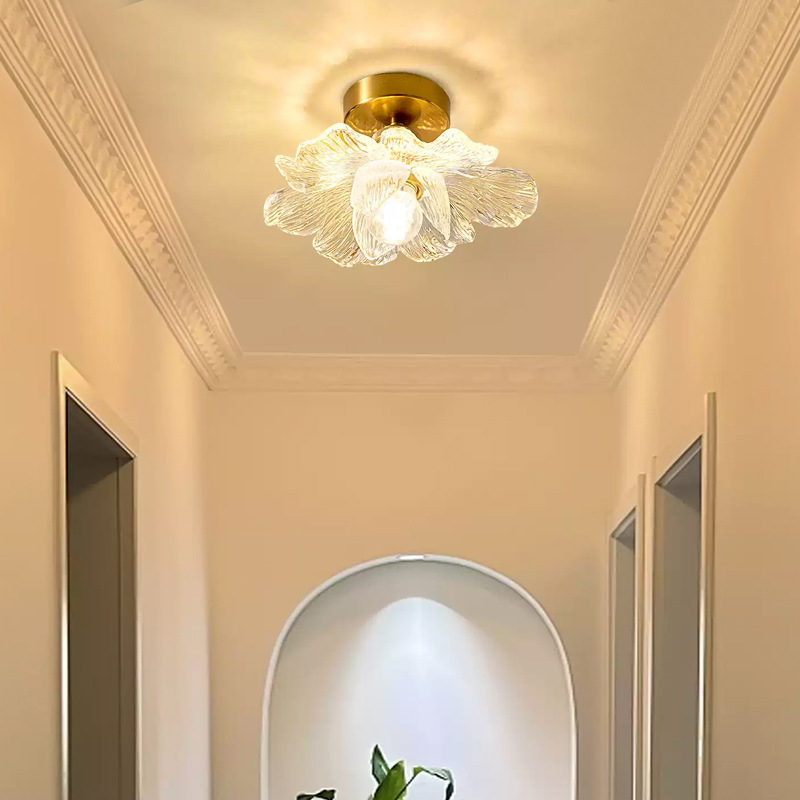 Modern Simple Lotus Flower Shape Corridor