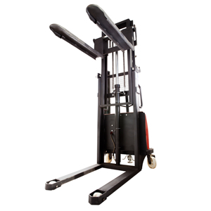 Facile funzionamento 1.5Ton 2Ton motore a corrente alternata Semi-elettrico Pallet Stacker con cilindro idraulico di alta qualità - Product Image 2