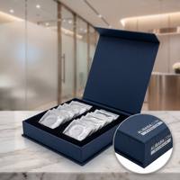 Boîte d'emballage de préservatifs en carton rigide de luxe avec logo personnalisé, étiquette privée, boîte en papier pour préservatifs médicaux professionnels, vente en gros