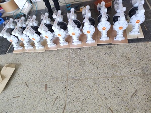 QBY3-40S Series Chemical <strong>Pump</strong> All Plastic Acid Alkali Corrosion Resistant Engineering Pneumatic Diaphragm <strong>Pump</strong> - Product Image 6