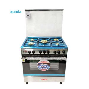 Xunda Cuisinière à Gaz <span class=keywords><strong>Gaziniere</strong></span> Cuisinire Gaz 5 Feux Avec Four Cuisinière de Cuisine et Four Cuisinière Autonome pour la Maison - Product Image 1