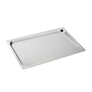 ถาดอบสแตนเลส GN 1/1 53 × 32.5 × 2 ซม., 964 กรัม, ฐานแบน อินอกซ์ อินอกซ์ มาเซล - Product Image 1