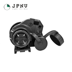 نظارات رؤية ليلية أحادية العين <span class=keywords><strong>J</strong></span>-14 مع فوسفور أخضر أبيض، خوذة P43/P45، تحكم يدوي في التكبير، NVG Gen2+ PVS14، مقاومة للماء IP67، 1400+ FOM - Product Image 4