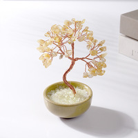 Arbre en cristal d'améthyste naturelle en gros, quartz rose, artisanat décoratif Feng Shui pour la maison