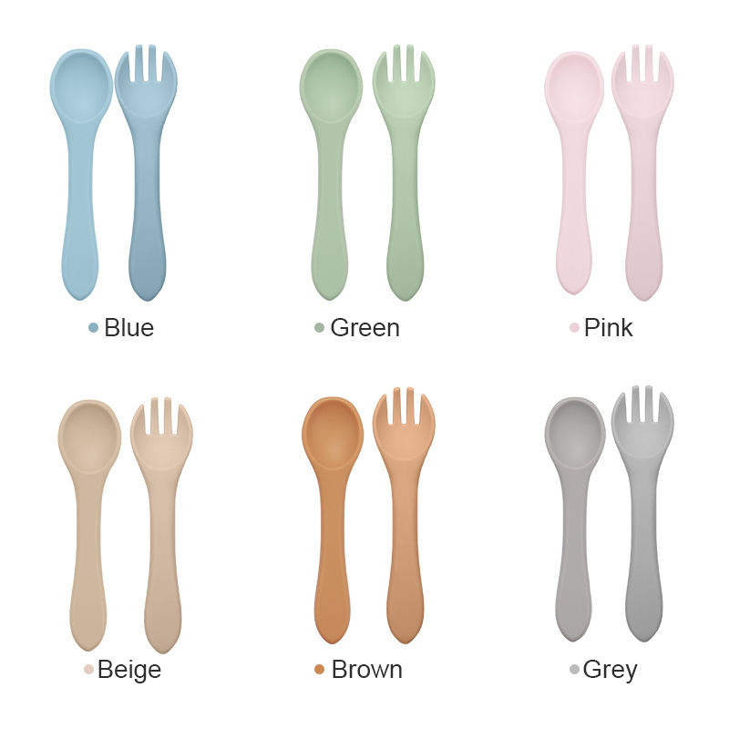 Baby Spoon and fork,  choose 1 out of 6