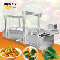 Mijn automatische peper-frietblancher met digitale temperatuurregeling voor aardappelen, noten, fruit en groenten.