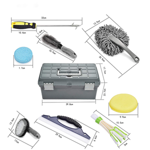 Car Detailing Wash Mitt Toallas <span class=keywords><strong>de</strong></span> esponja Interior Car Care Auto Clean Tools Set Car Washing Kits - Product Image 3