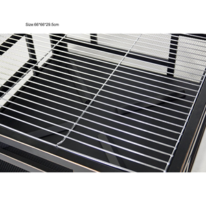 Grilles de <span class=keywords><strong>barbecue</strong></span> en gros <span class=keywords><strong>Barbecue</strong></span> au charbon de bois carré sans fumée foyer de jardin brasero extérieur en acier - Product Image 2