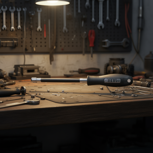 Fervi Flexible <b>Socket</b> Wrench With Handle 10mm Length L1 L3 For Precision Use - Product Image 3