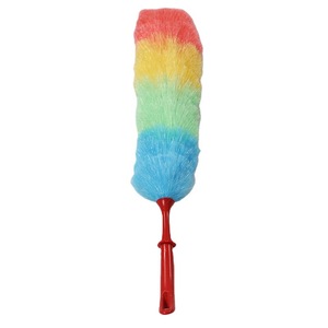Plumeau à manche courbé en plastique à poils doux pour le nettoyage de la maison et de la cuisine, collecteur de poussière - Product Image 4