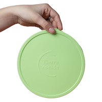 Tierra Cocida Couvercle en silicone réutilisable écologique, bouchon de bouteille lavable, fermeture anti-fuite, sans BPA, qualité alimentaire, résistant à la chaleur jusqu'à 200°C
