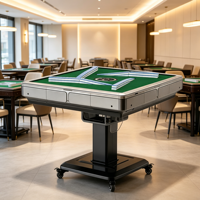 Bestseller Faltbare Multifunktionale Automatische Mahjong-Maschine Geräuscharm Vier-Ausgang-Tisch für Familien-Mahjong-Spiele zu Hause