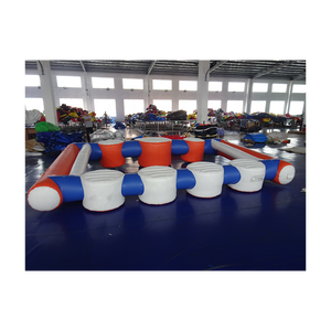 Pierres <span class=keywords><strong>de</strong></span> marche gonflables robustes avec surface antidérapante, <span class=keywords><strong>chemin</strong></span> connectable pour gymnases scolaires et défis <span class=keywords><strong>de</strong></span> fitness en intérieur - Product Image 1