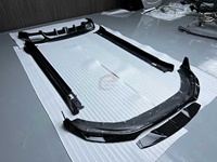 Kit carrosserie amélioré en fibre de carbone sèche style SD (lame avant, jupes latérales, diffuseur arrière) pour Porsche Panamera 971 2017-2023