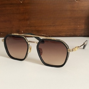 แว่นกันแดดคุณภาพสูงสำหรับผู้ชายและผู้หญิงสไตล์คลาสสิกพังก์ HOTATION SIZE 55-24-148 กรอบแว่นตาดีไซน์หรูหราทำจากอะซิเตทและไทเทเนียม - Product Image 3