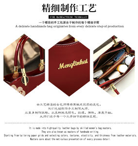 2024 mới sang trọng Thiết kế túi xách chất lượng cao của phụ nữ Gradient túi thương hiệu Crossbody Túi thời trang túi da đích thực - Product Image 5