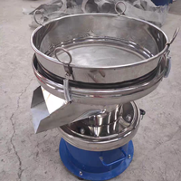 Machine à tamiser vibrante 450, équipement de filtration de précision pour poudres, pour le criblage des matériaux alimentaires et chimiques
