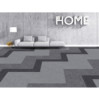 Dalles de moquette 50x50 pour hôtels, haute qualité, moquette mur à mur pour mosquées 4*25m