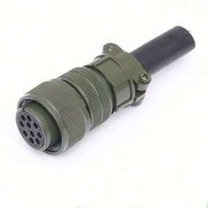 Connecteur USB étanche standard américain 14 broches MIL DTL 5015, 16P circulaire DIN 5015 mâle/femelle, aviation, cuivre, PCB - Product Image 3