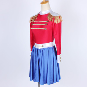 Uniforme de actuación azul marino para niña, vestido de actuación azul real, fiesta de Halloween, vestido elegante, Ropa de baile para fiesta - Product Image 2