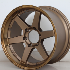 ล้อแม็กซ์ Jy Bronze and Black <span class=keywords><strong>Te37</strong></span> ขนาด 18x9.5/10.5 นิ้ว ผลิตจากอะลูมิเนียม PCD 6x139.7 สำหรับรถยนต์นั่งส่วนบุคคล รถกระบะ และรถ <span class=keywords><strong>SUV</strong></span> - Product Image 2