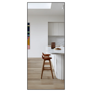 <span class=keywords><strong>Porte</strong></span> fantôme coulissante moderne intérieure personnalisée miroir sans rail <span class=keywords><strong>porte</strong></span> <span class=keywords><strong>de</strong></span> grange étanche <span class=keywords><strong>verre</strong></span> suspendu pour chambre salle <span class=keywords><strong>de</strong></span> bain cuisine - Product Image 5