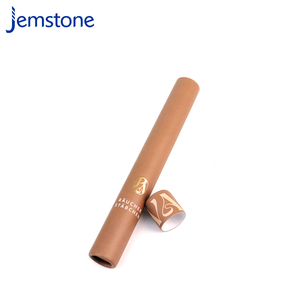 หลอดกระดาษแข็งย่อยสลายได้แบบกำหนดเองสำหรับใส่ผลิตภัณฑ์ระงับกลิ่นกาย กล่องทรงกระบอกสำหรับส่งโปสเตอร์ทางไปรษณีย์  หลอดกระดาษคราฟท์สำหรับใส่ผลิตภัณฑ์แบบแท่ง - Product Image 1