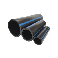 Tuyau noir de HDPE de résistance UV pour l'irrigation et l'usage industriel ASTM D3035