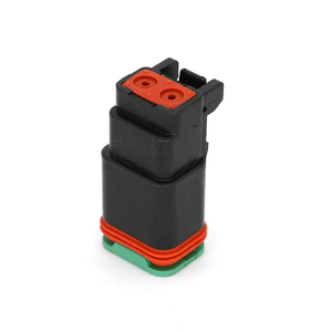 LIZONE DT04-2P-E004 Erkek <span class=keywords><strong>2</strong></span> Pin Su Geçirmez ISO9001 Sertifikalı Otomotiv Adaptörü, Terminaller Bağlantısı için Fabrika Direkt Toptan Satış - Product Image 4