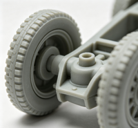 Contoh Model Mobil Mainan Cetak 3D Kustom, Layanan Produksi Massal Kecil Prototipe Model Mobil Skala Plastik Resin OEM ODM
