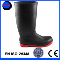 Bottes en PVC noir de haute qualité, hauteur genou, antidérapantes, thermiques, à embout d'acier, pour le travail, la pêche, été, hiver, unisexe, Wofulin Y-021