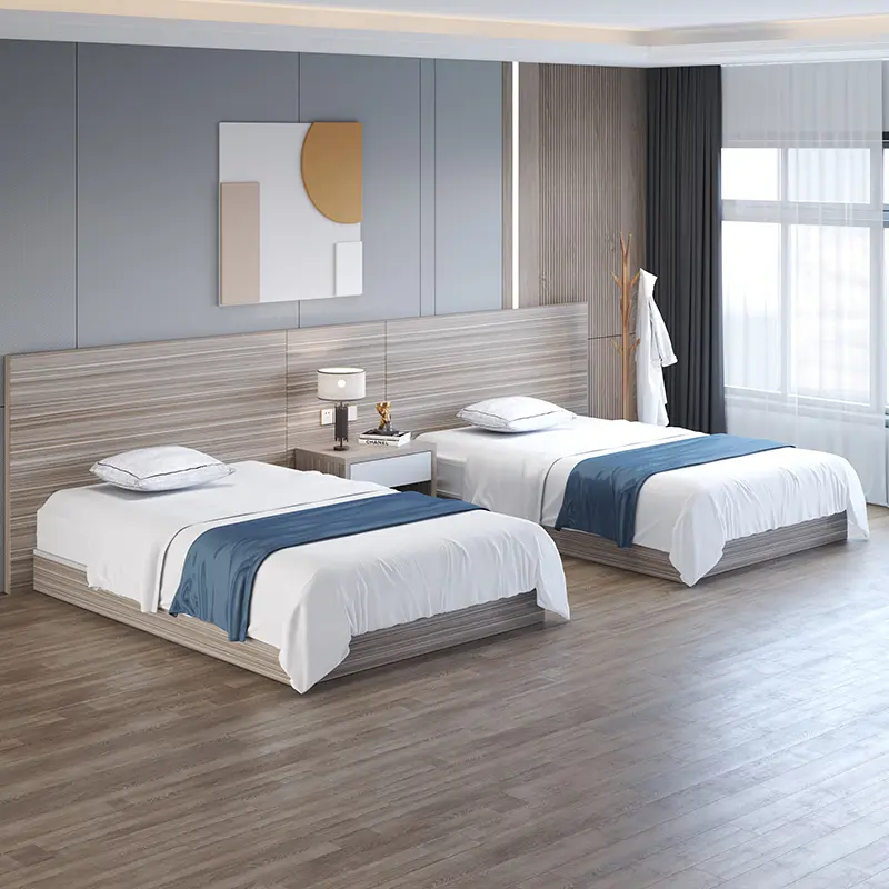 Proyecto personalizado de lujo de 5 estrellas moderno Hotel dormitorio muebles de dormitorio conjunto muebles de Hotel