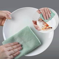 Kain Lap Dapur Serbaguna Motif Sisik Ikan 500gsm, Mikrofiber, Cepat Kering, Ramah Lingkungan
