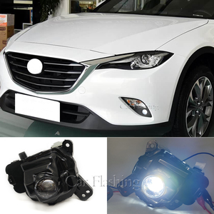 Faros Antiniebla LED Delanteros para Automóvil, Conjunto de Luces Antiniebla para Mazda <span class=keywords><strong>CX3</strong></span> CX-3 CX4 CX-4 2016-2019 Atenza CX9 2017-2018, Lámpara de Conducción - Product Image 2