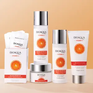 Hot Selling Professional Beauty vc vitamin C Skin Care Moisturizing Skin Care Products Herbal Serum Skin Care Set