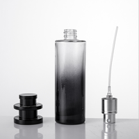 Vente en gros de flacons compte-gouttes en verre personnalisés de luxe flacons de pulvérisation d'huile essentielle ambre des fabricants quantité minimale de commande 100 pièces emballés dans des cartons