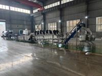 Usine industrielle automatique de fabrication de poudre d'ail et d'oignon, moteur PLC, ligne de traitement de farine d'oignon 500-1000 kg/h, acier inoxydable