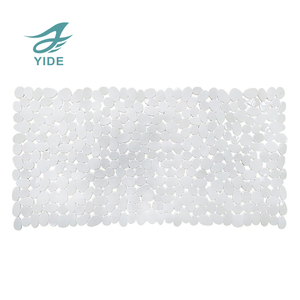 YIDE Grey Color Suckers Stone Bath <strong>Mat</strong> <strong>Non</strong> <strong>Slip</strong> Bathroom Bath <strong>Mats</strong> <strong>Non</strong> <strong>Slip</strong> - Product Image 3