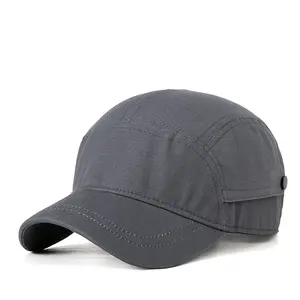 बड़े सिर टोपी, बच्चों के सूरज की सुरक्षा, धूप शेडिंग, बेसबॉल कैप, पुरुषों की आउटडोर आकस्मिक छोटी जीभ टोपी 7 पैनल