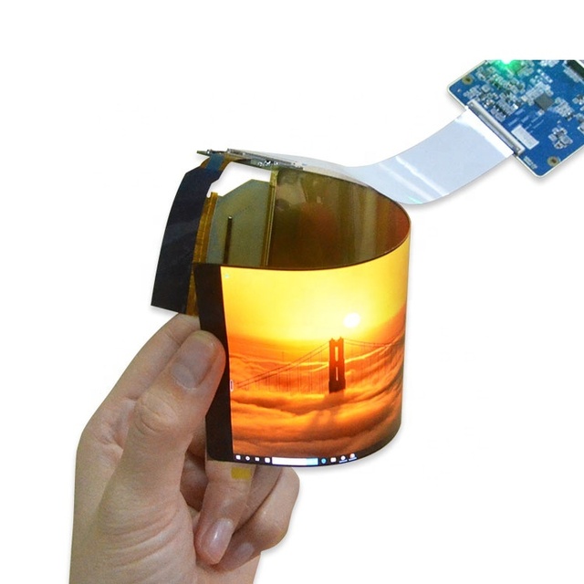 6 Inch 1080x2160 Full HD Small Flexible Oled Amoled Display Panel Bendable Oled Flexible Display Rollable Screen.