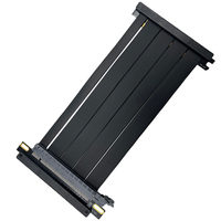 Câble d'extension PCIE 4.0 X16, câble flexible haute vitesse pour port PCI-E inversé, extension de carte graphique GPU - 230 mm