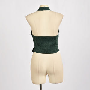 Ventes directes des fabricants, haut en coton et lin mélangé, qualité supérieure, haut en coton et lin mélangé - Product Image 3