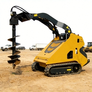 <span class=keywords><strong>Mini</strong></span>-excavatrice avec tarière pour le forage de la terre, avec longueur et diamètre de tige de forage personnalisables - Product Image 2